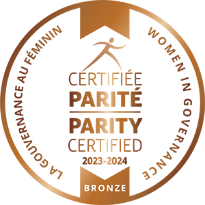 Prix Parity certifié bronze : La Gouvernance au Féminin